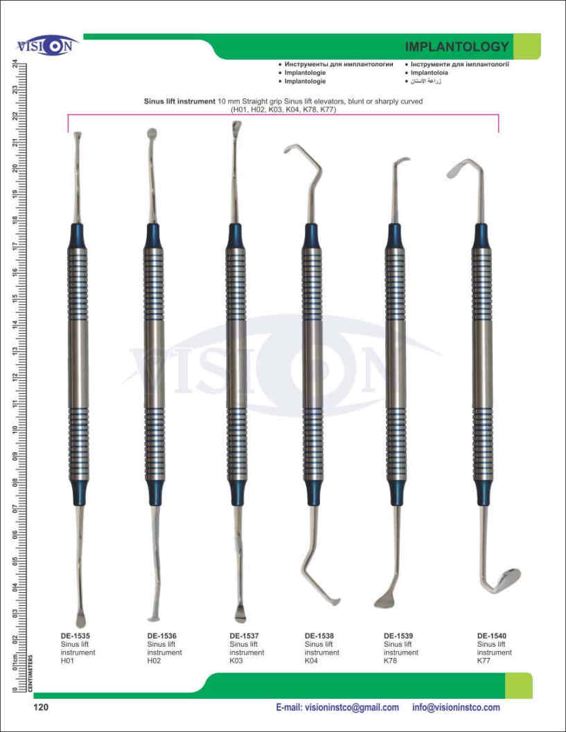 Vision Instruments Company Instruments